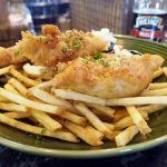 Beer Battered Fish and Chips - Copyright Crafty Beer Girls