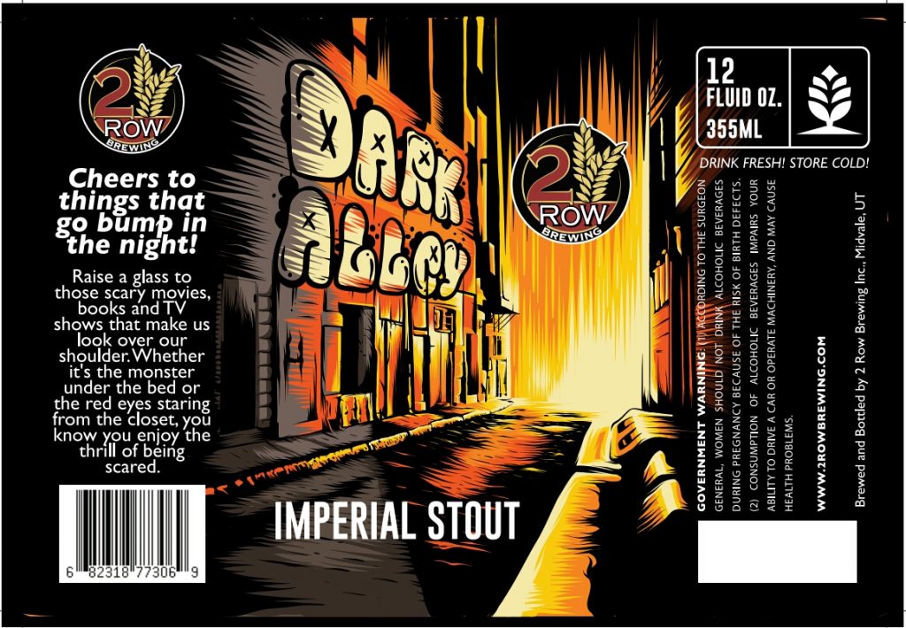 2 Row Dark Alley Imperial Stout