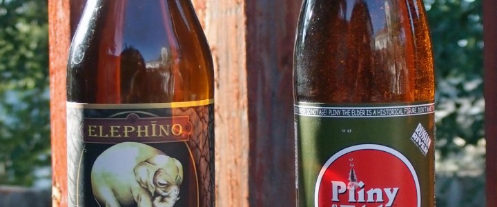 Elephino by Red Rock, Pliny the Elder by Russian River